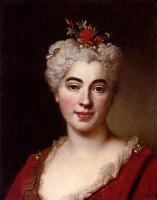 Largilliere, Nicolas de - Portrait Of A Elisabeth